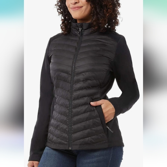 32 Degrees Heat Mixed Media Jacket - Picture 8 of 8